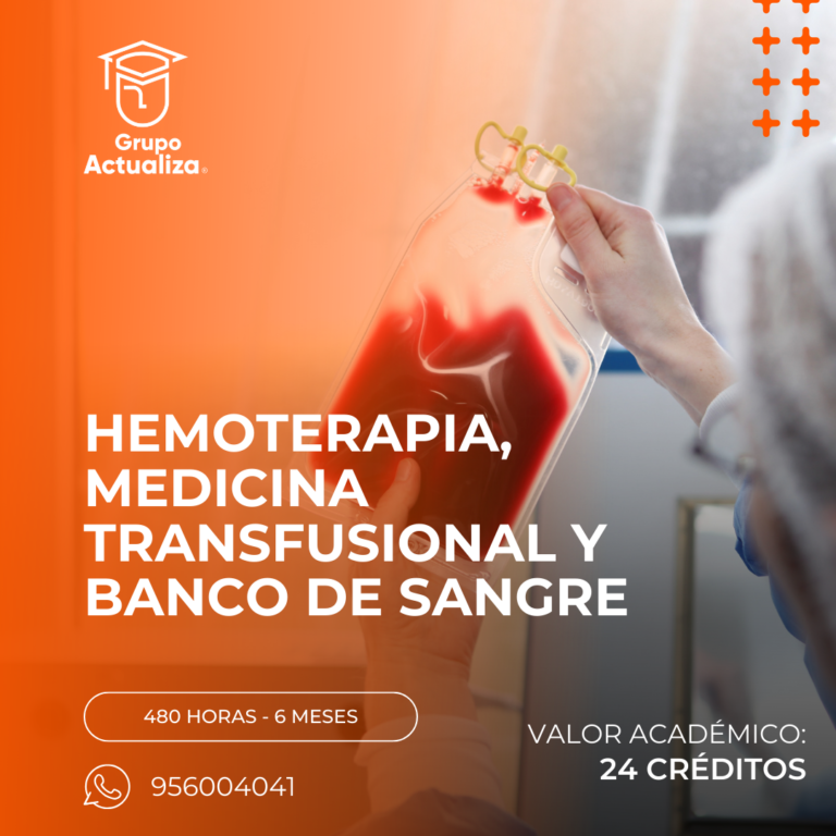 HEMOTERAPIA, MEDICINA TRANSFUSIONAL Y BANCO DE SANGRE