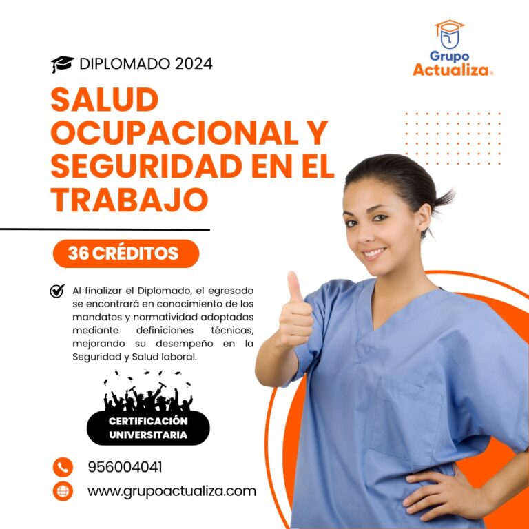 SALUD OCUPACIONAL Y SEGURIDAD EN EL TRABAJO