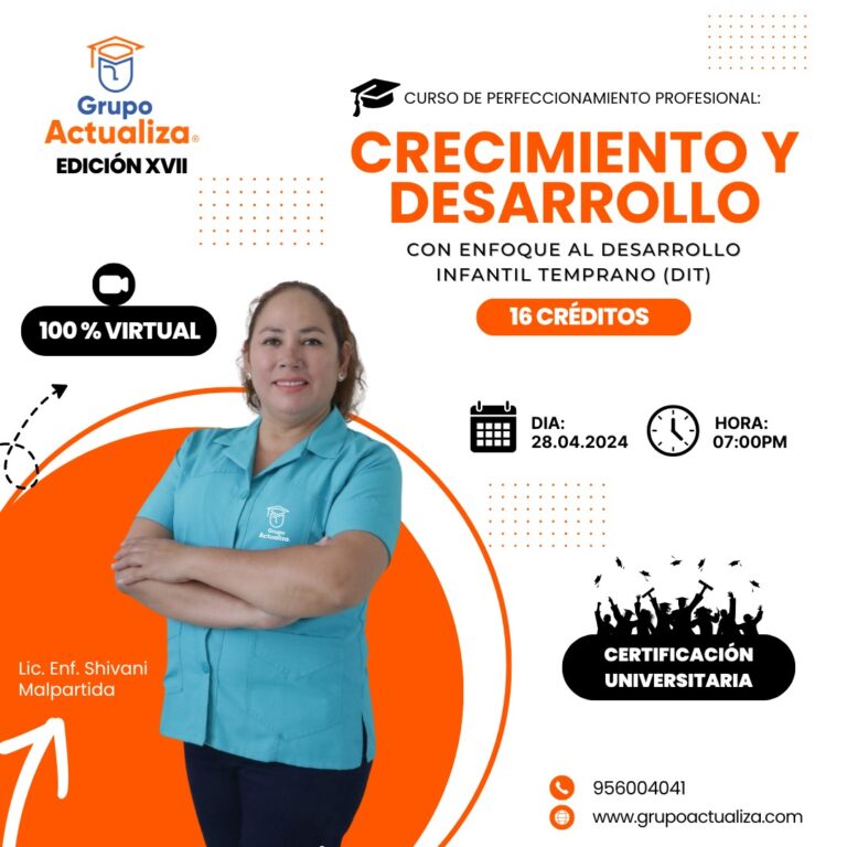 Crecimiento Y Desarrollo Con Enfoque En El Desarrollo Infantil Temprano